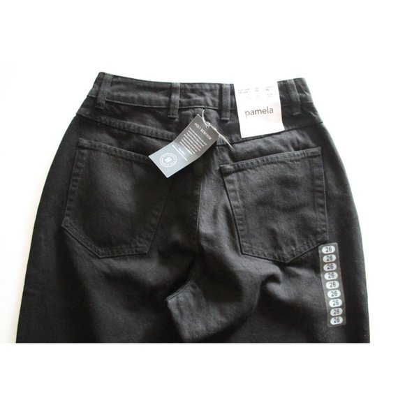 Decade Studio Pamela Jean Black Size 26 Super High-rise Holt Renfrew - Picture 6 of 7